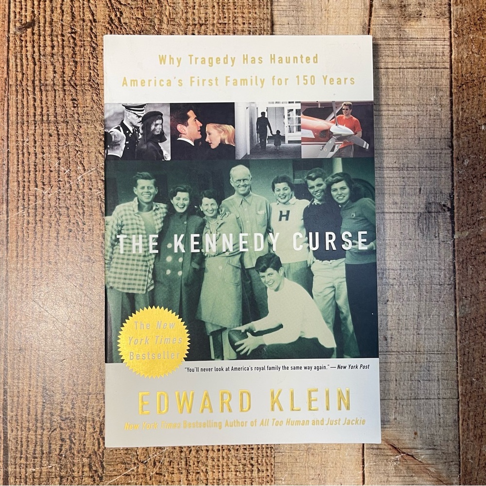 The Kennedy Curse Edward Klein Paperback Book Nonfiction History Biography